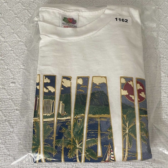 Maui Hawaii Island Graphic T-Shirt Mens Size XL Fruit Of the Loom - Picture 12 of 12